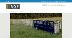 Desktop Screenshot of gsf-livestock.co.uk
